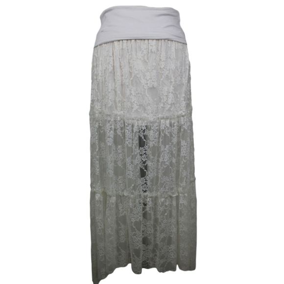 ABS Allen Schwartz Skirt sz M Lace NWT $174
